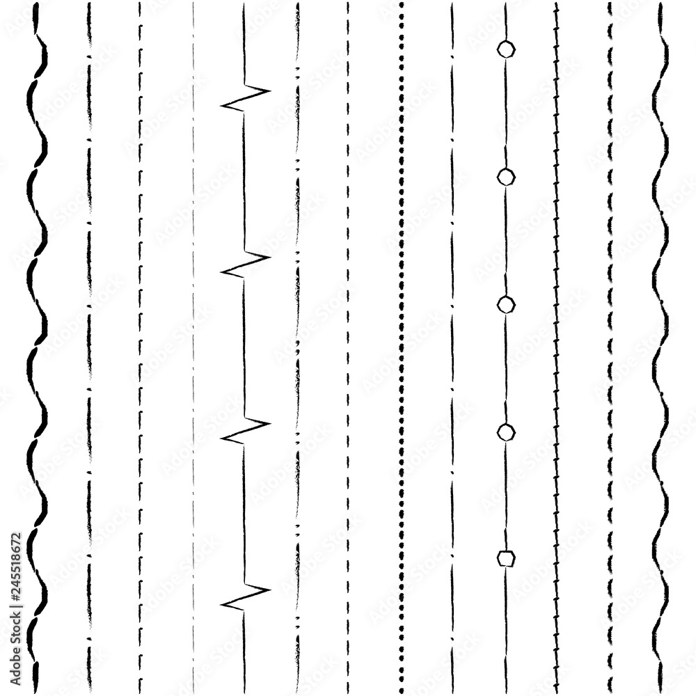 Poster vector image of lines