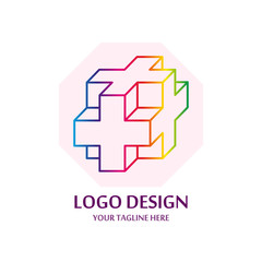 health insurance vector logo