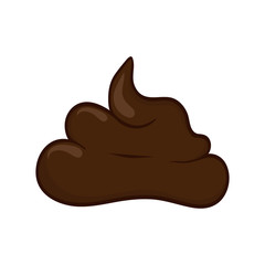 vector drawing beautiful poop