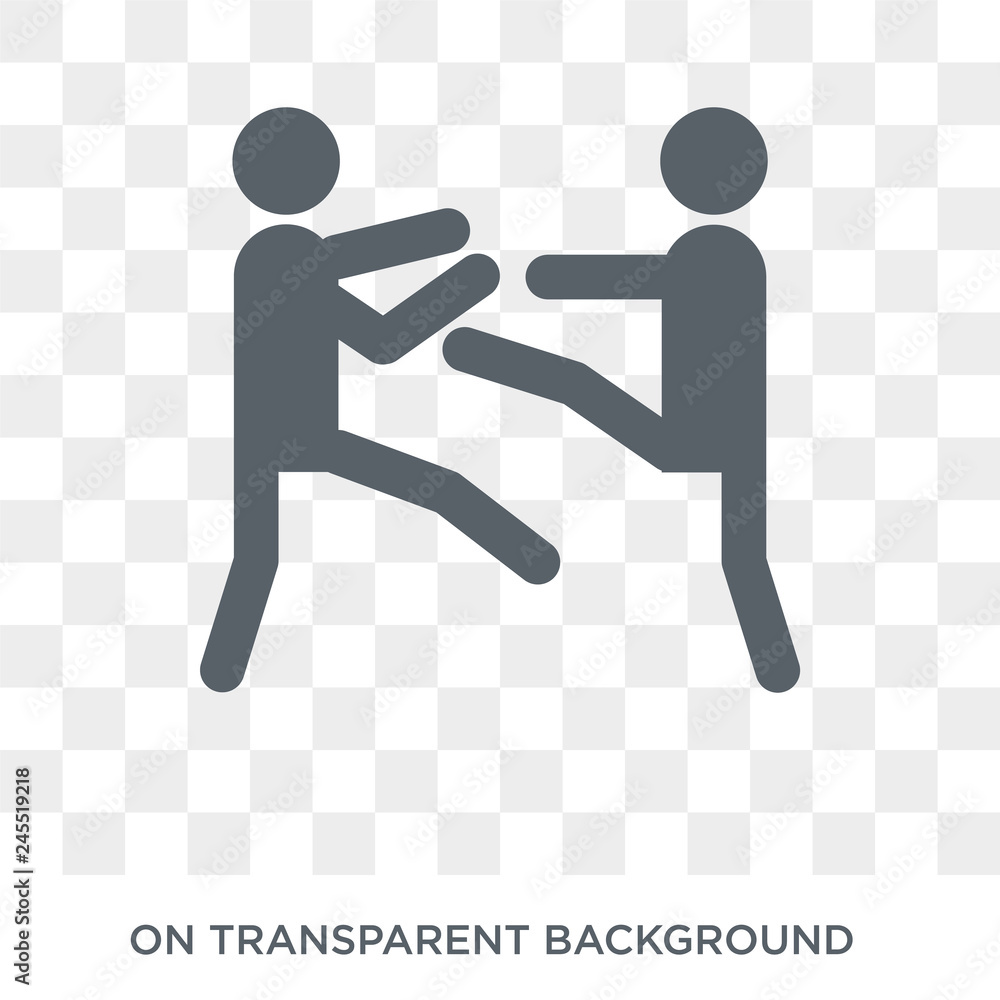 Poster combat icon. combat design concept from army collection. simple element vector illustration on trans