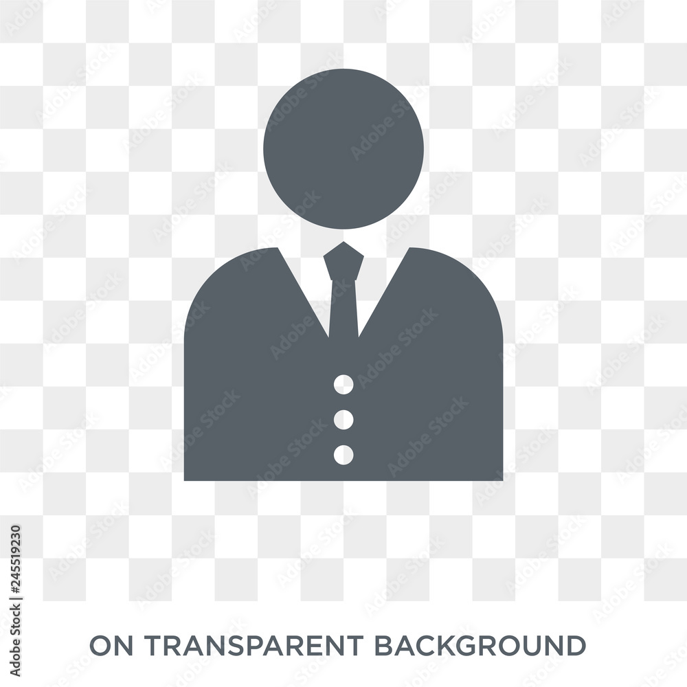 Poster civilian icon. civilian design concept from army collection. simple element vector illustration on t