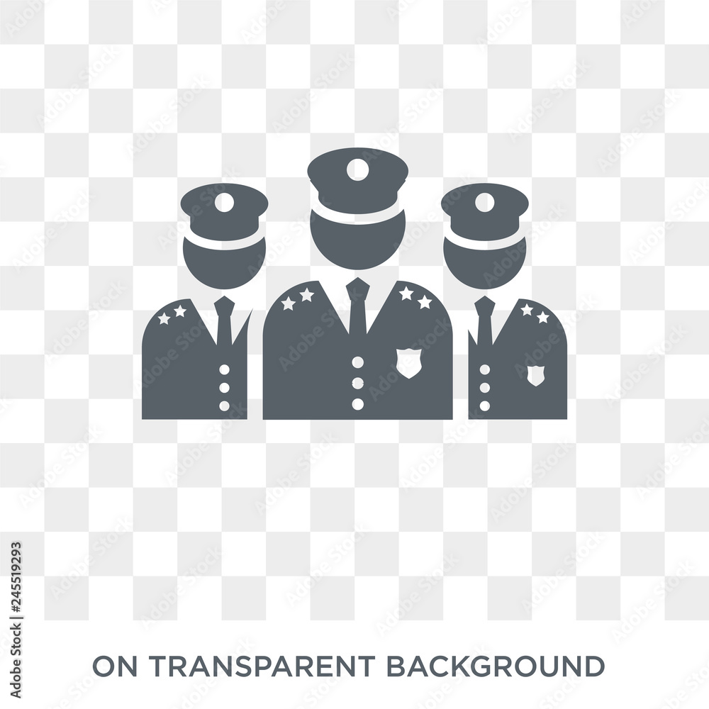 Poster brigade icon. brigade design concept from army collection. simple element vector illustration on tra