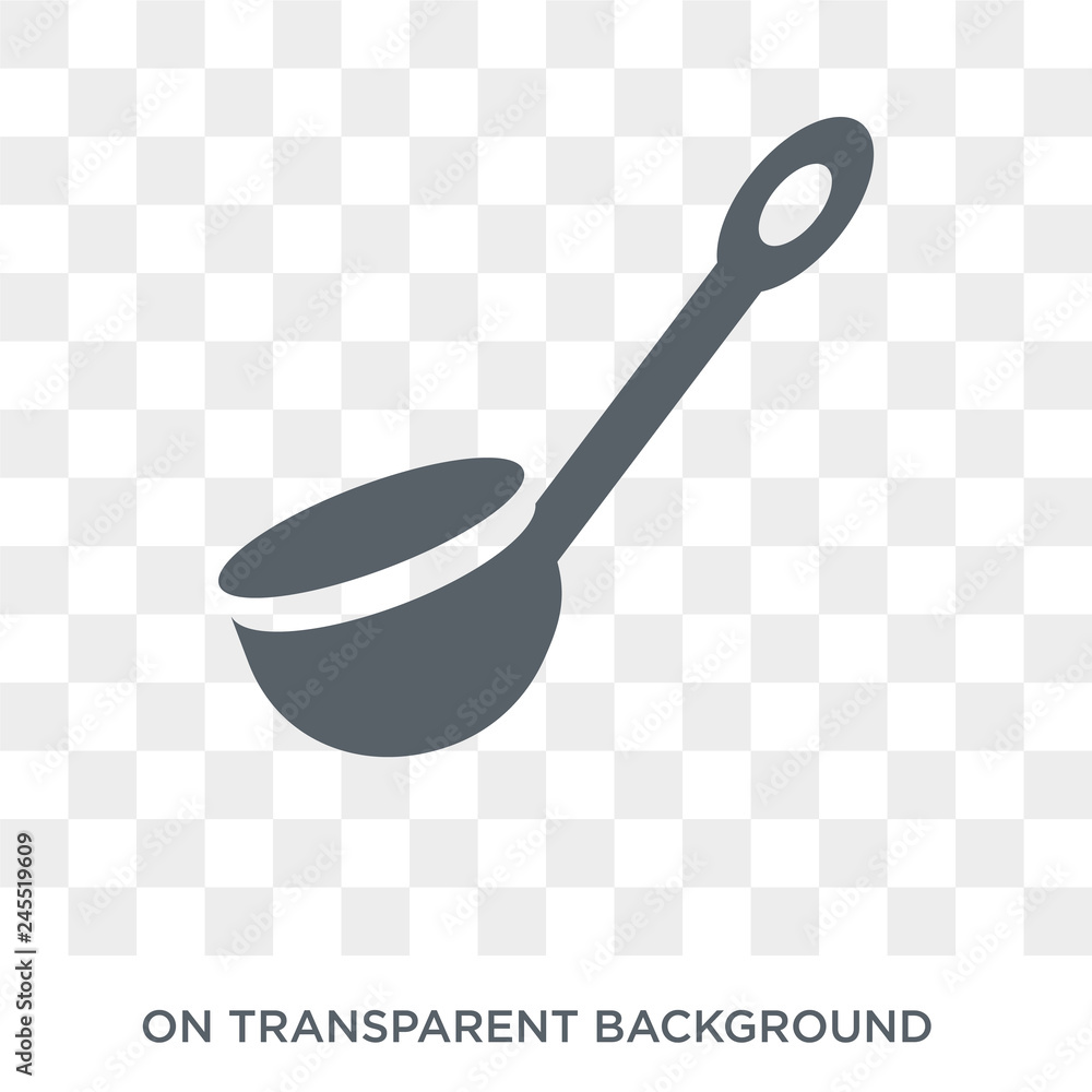 Poster tablespoon icon. tablespoon design concept from kitchen collection. simple element vector illustrati