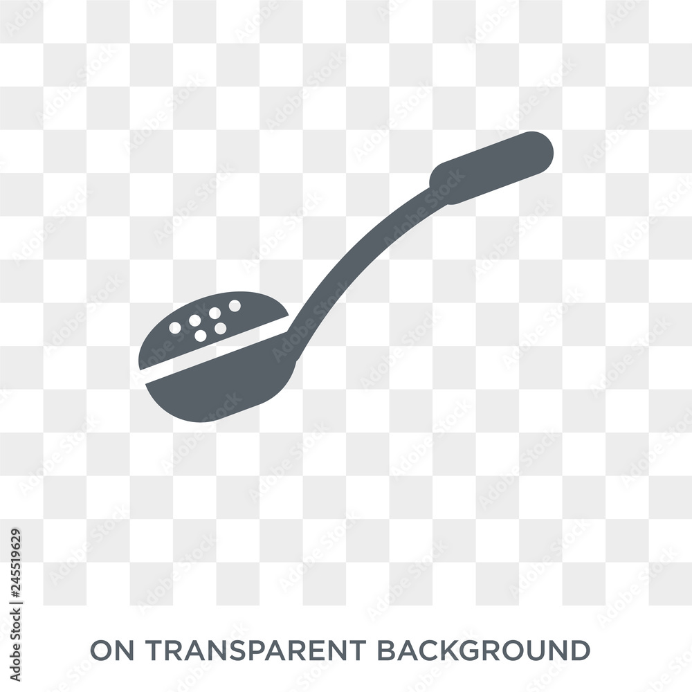 Poster strainer icon. strainer design concept from collection. simple element vector illustration on transp