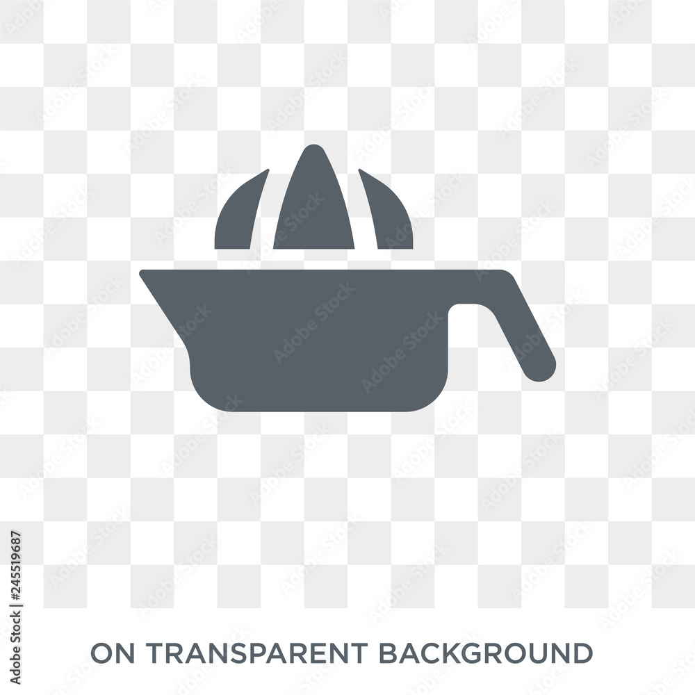 Poster squeezer icon. squeezer design concept from collection. simple element vector illustration on transp