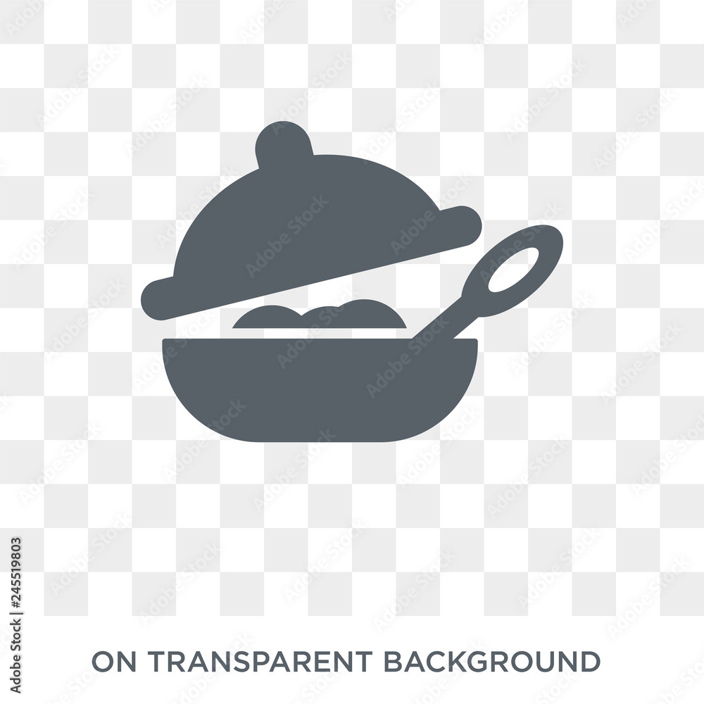 Poster saucepan icon. saucepan design concept from collection. simple element vector illustration on transp