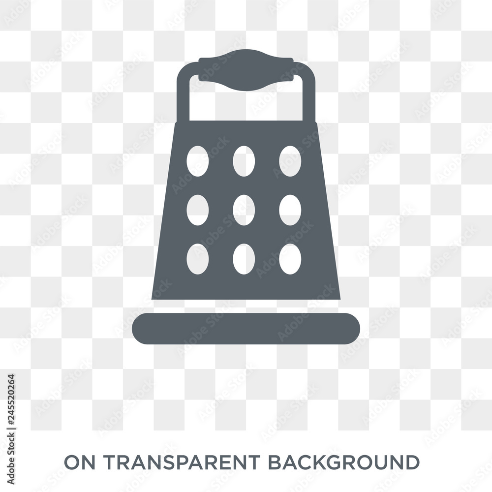 Poster grater icon. grater design concept from collection. simple element vector illustration on transparen