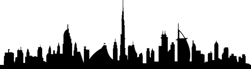 Dubai Skyline Cityscape - 245521679