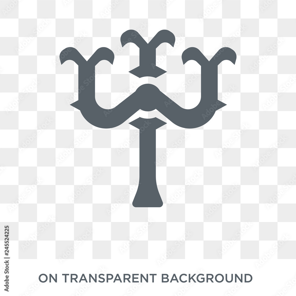 Poster parvati icon. trendy flat vector parvati icon on transparent background from india collection. high 