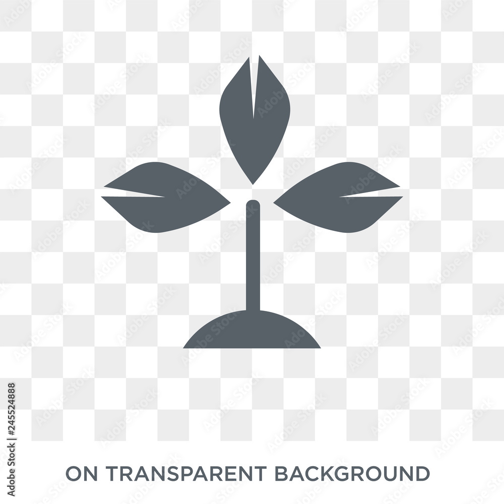 Poster bael tree icon. trendy flat vector bael tree icon on transparent background from india collection. h