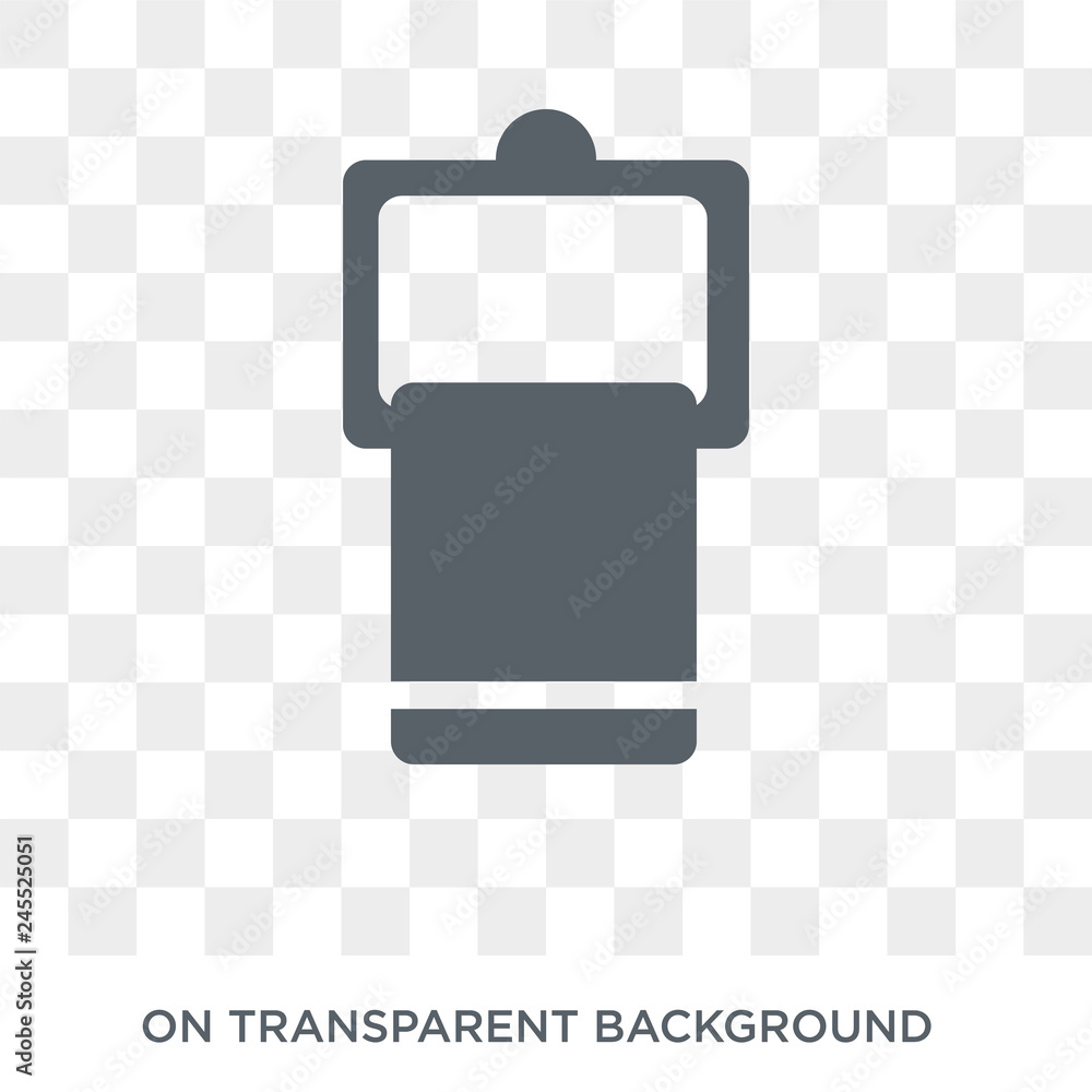 Poster towel icon. towel design concept from collection. simple element vector illustration on transparent 