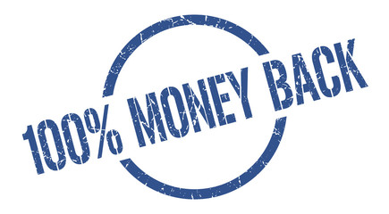 100% money back stamp