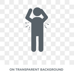 body odour icon. body odour design concept from Hygiene collection. Simple element vector illustration on transparent background.