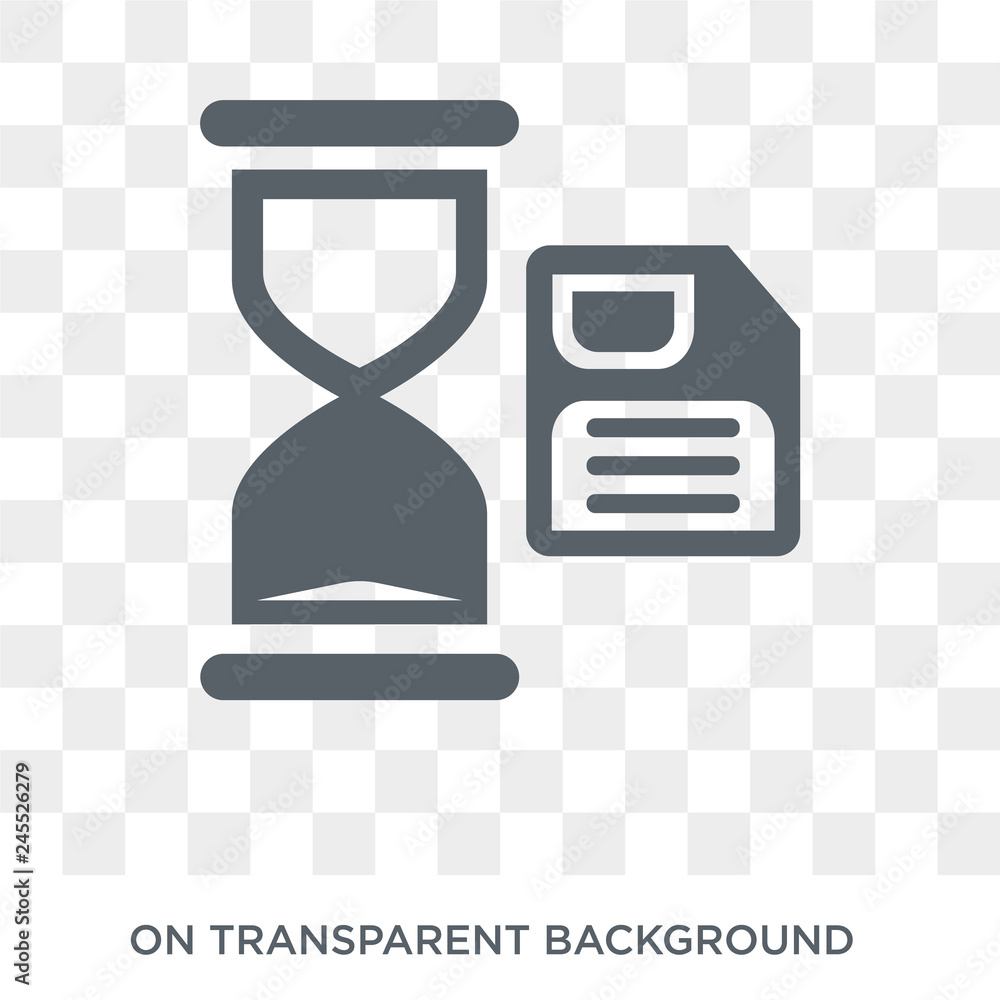 Aufkleber save time icon. save time design concept from time managemnet collection. simple element vector illu