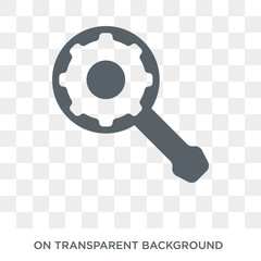 Searching icon. Searching design concept from Human resources collection. Simple element vector illustration on transparent background.