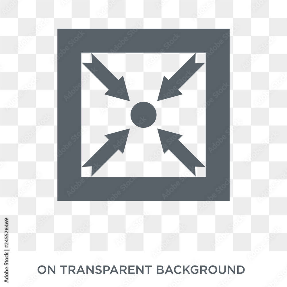 Poster meeting point icon. meeting point design concept from human resources collection. simple element vec