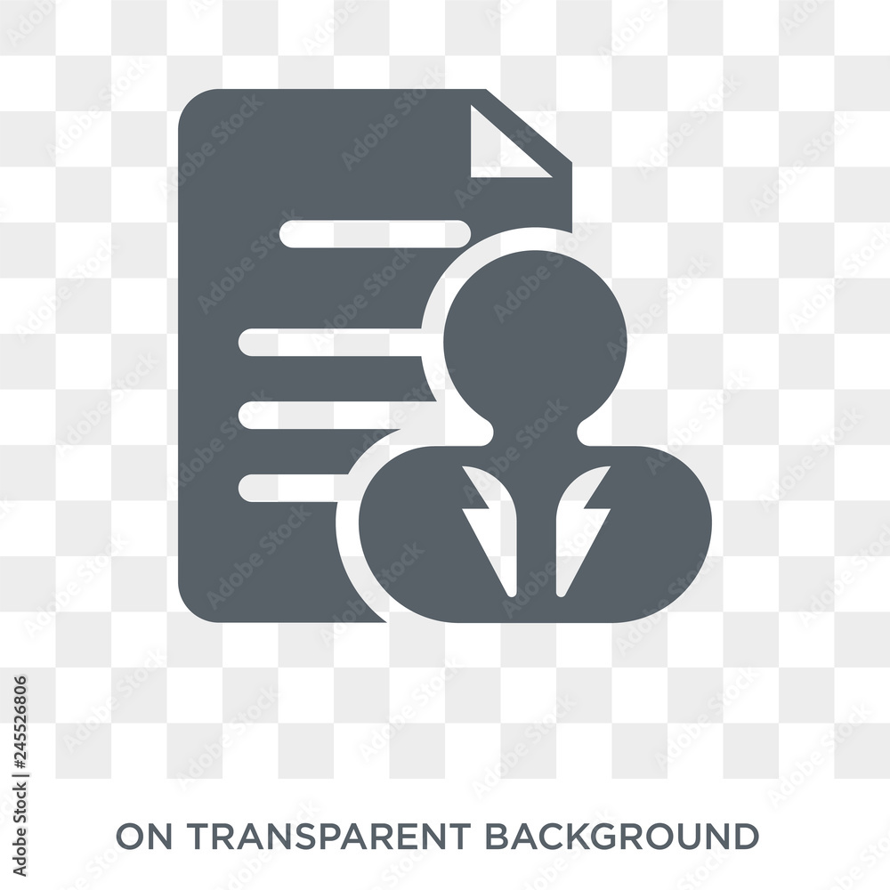 Poster curriculum icon. curriculum design concept from human resources collection. simple element vector il