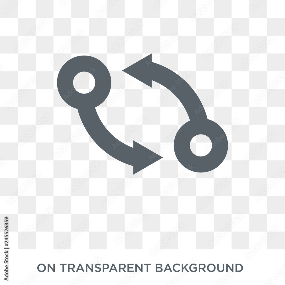 Poster compare icon. compare design concept from human resources collection. simple element vector illustra