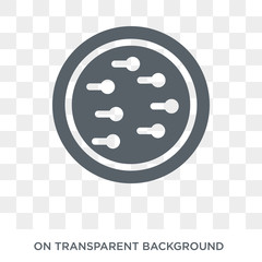 Basophil icon. Trendy flat vector Basophil icon on transparent background from Human Body Parts collection. High quality filled Basophil symbol use for web and mobile