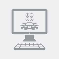 Automotive price calculation on computer