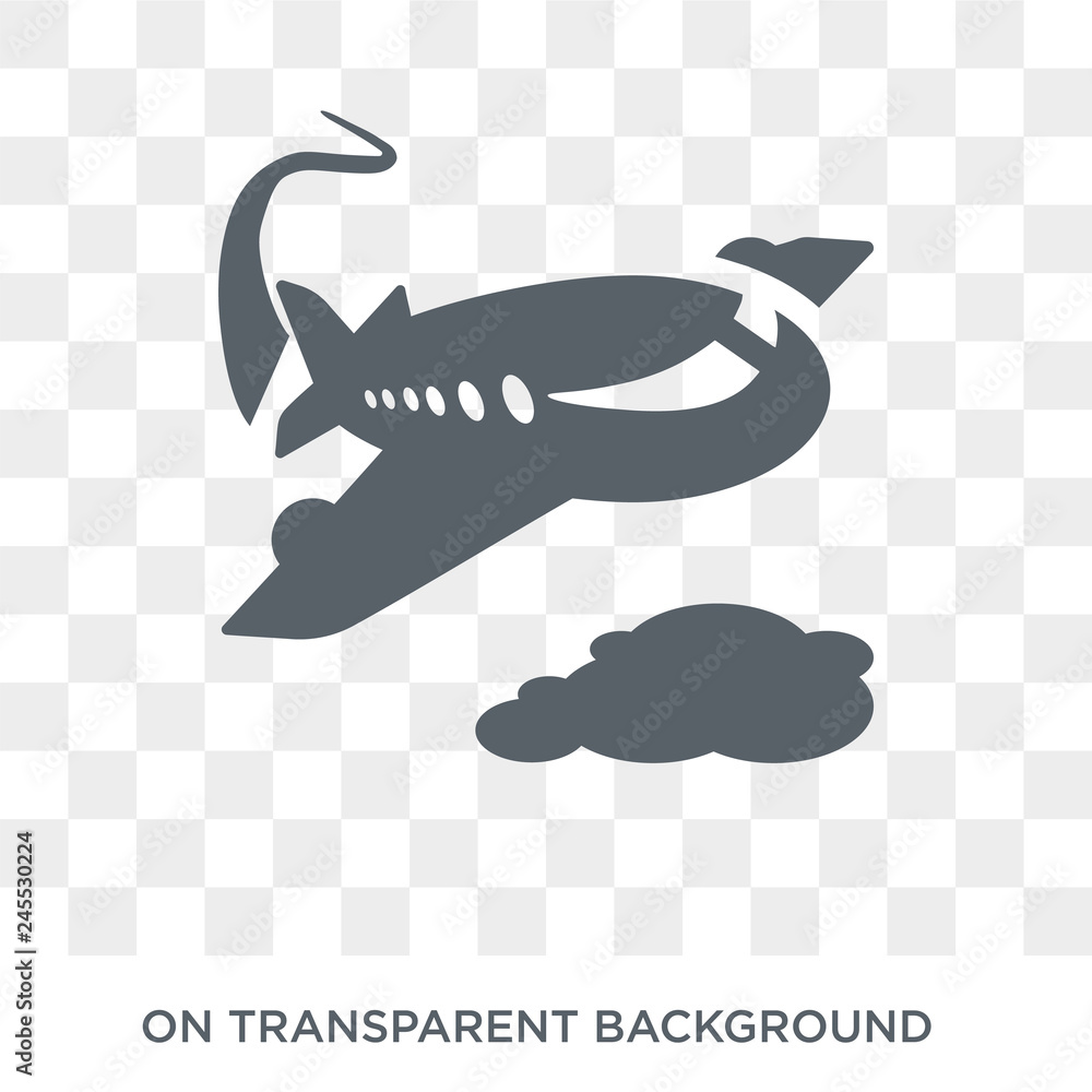 Poster travel icon. trendy flat vector travel icon on transparent background from architecture and travel c