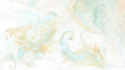Amorphe Formen - Hintergrund - Pastelltöne - obrazy, fototapety, plakaty