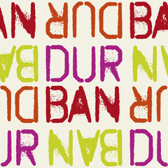 Durban, South Africa seamless pattern