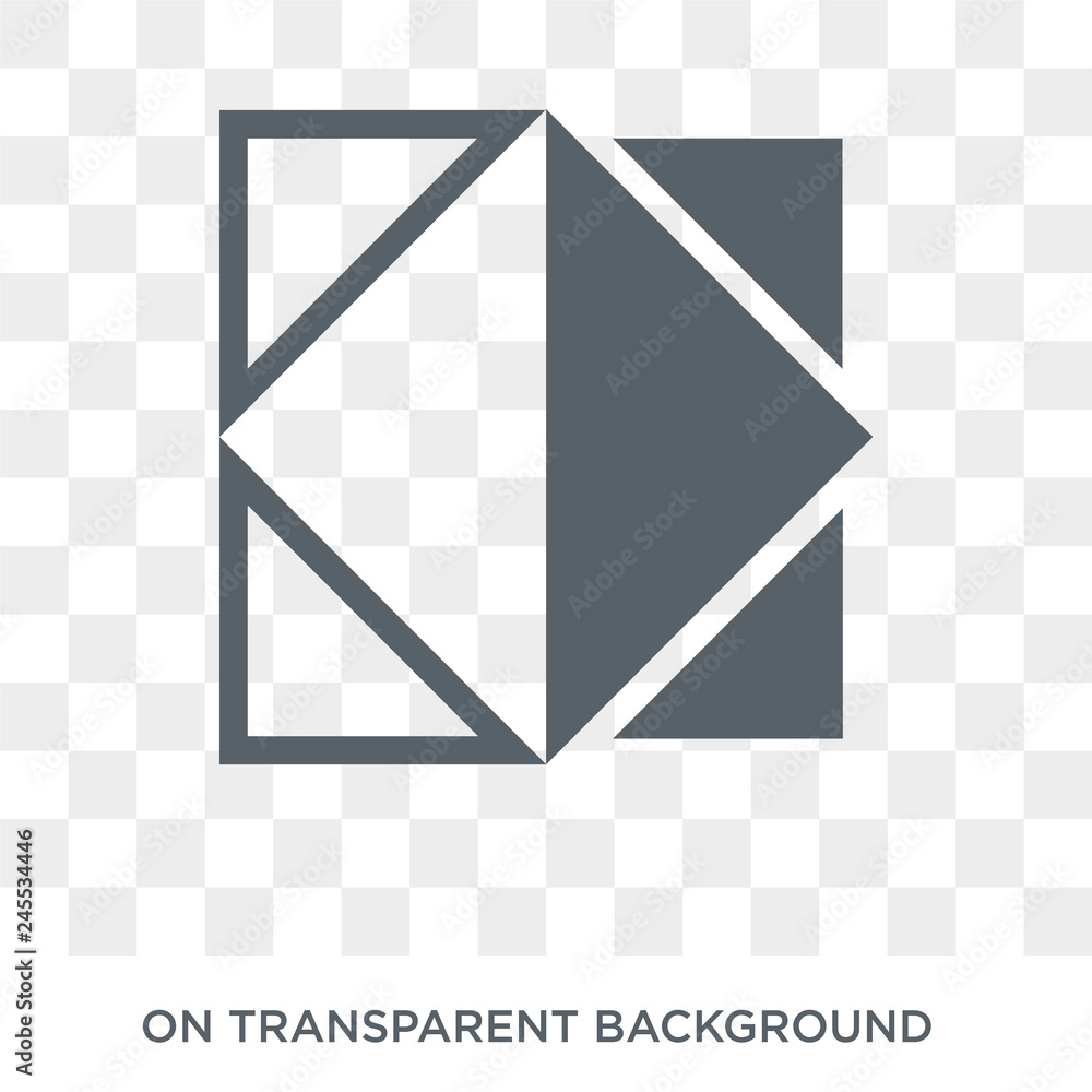 Poster rhombus icon. rhombus design concept from geometry collection. simple element vector illustration on