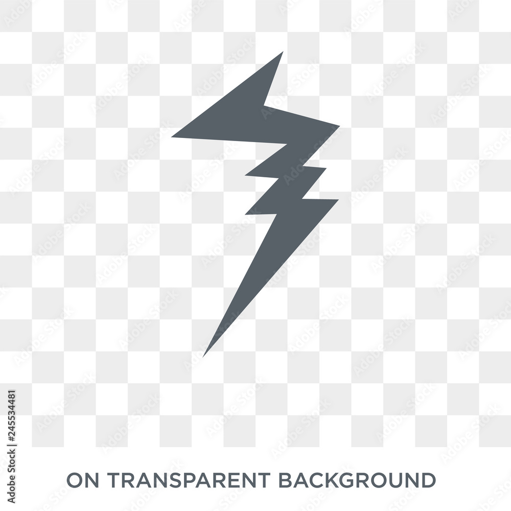 Aufkleber ray icon. ray design concept from geometry collection. simple element vector illustration on transpa
