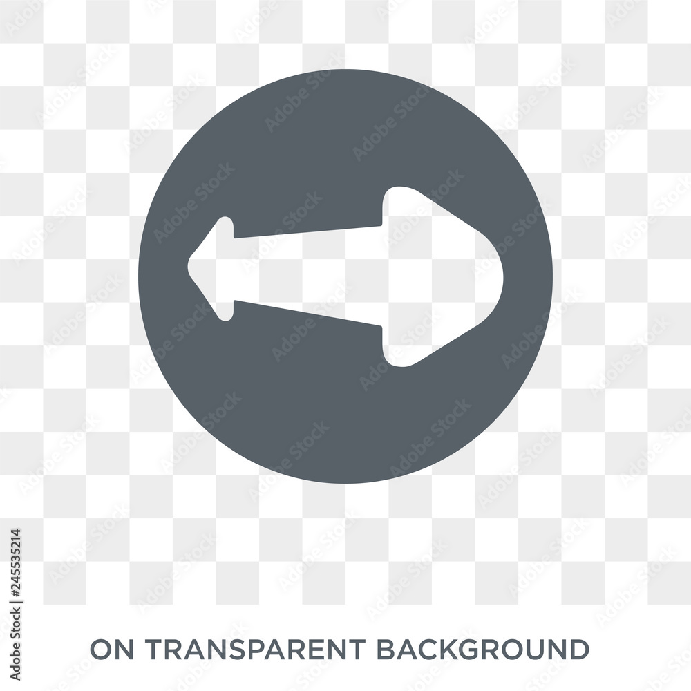 Poster diameter icon. diameter design concept from geometry collection. simple element vector illustration 