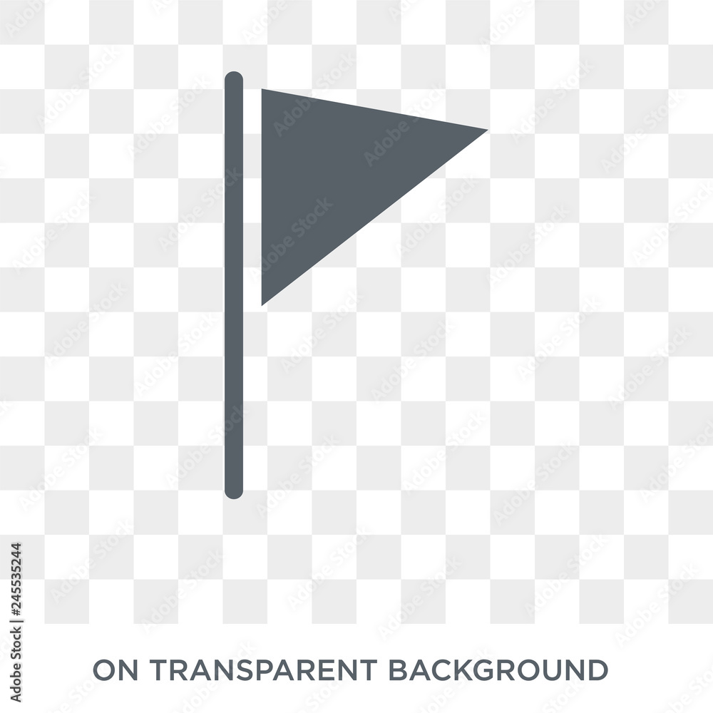 Poster corner icon. corner design concept from geometry collection. simple element vector illustration on t