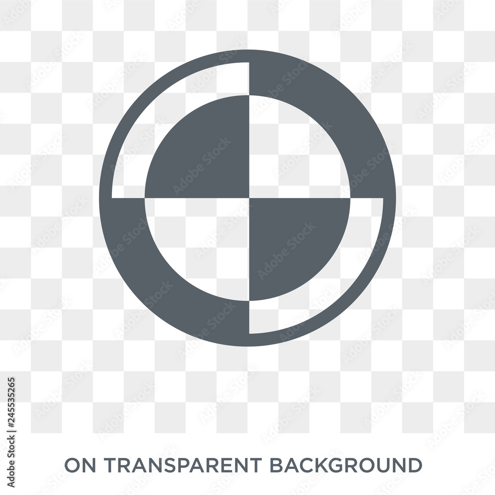 Poster circle icon. circle design concept from geometry collection. simple element vector illustration on t