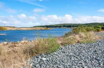 waterside scenery in Connemara