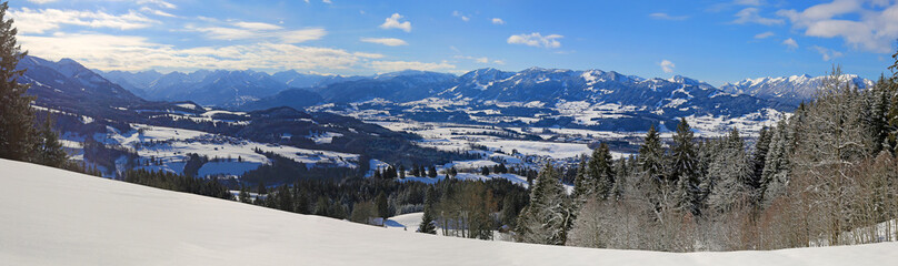 Allgäu - Panorama - Sonthofen - Illertal - Oberried