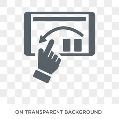 digital product icon. Trendy flat vector digital product icon on transparent background from general  collection. High quality filled digital product symbol use for web and mobile