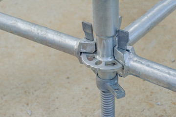 Elements of scaffolding interconnected