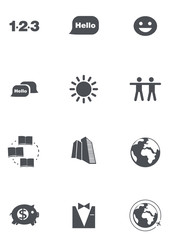 Fototapeta premium set of education icons