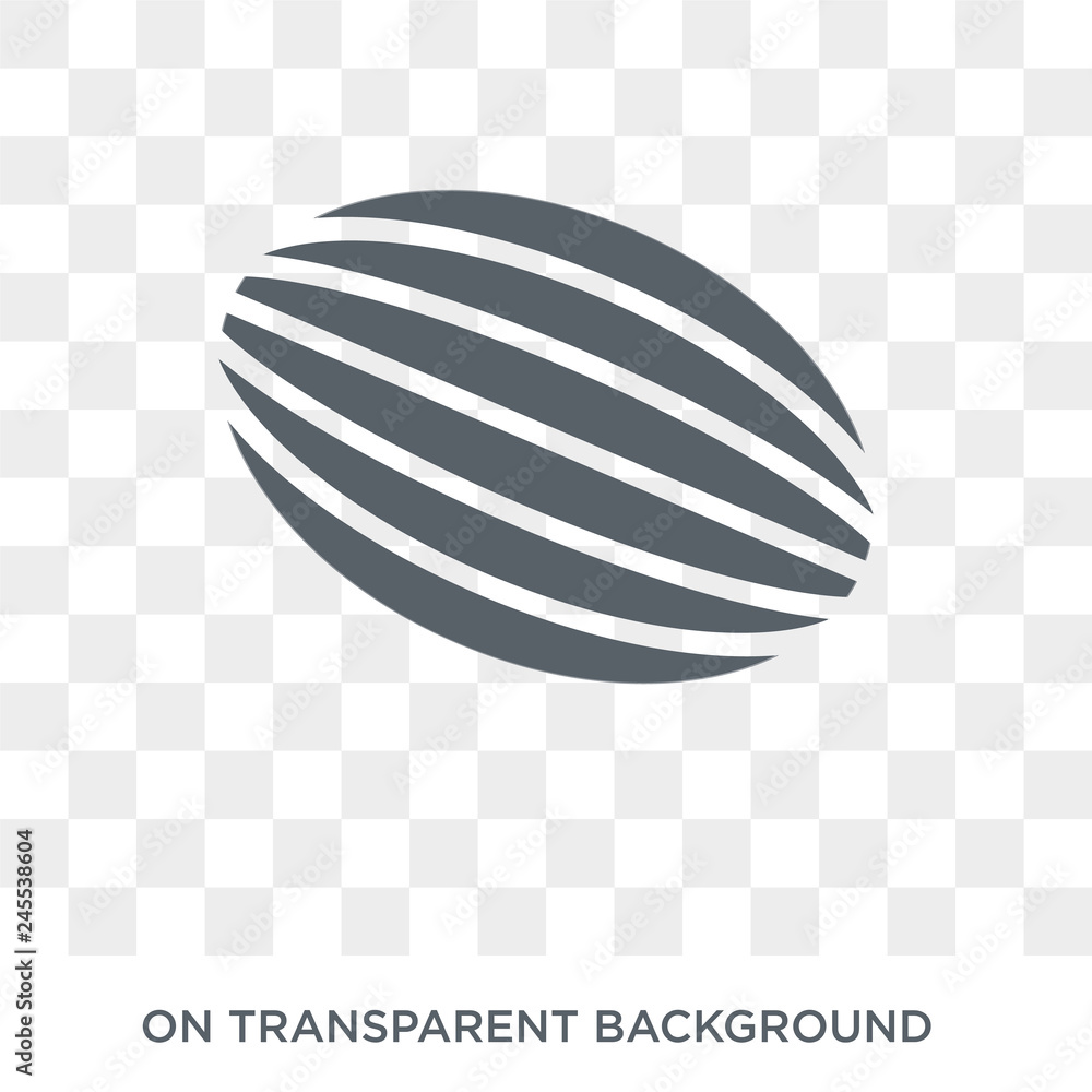 Poster melon icon. melon design concept from fruit and vegetables collection. simple element vector illustr