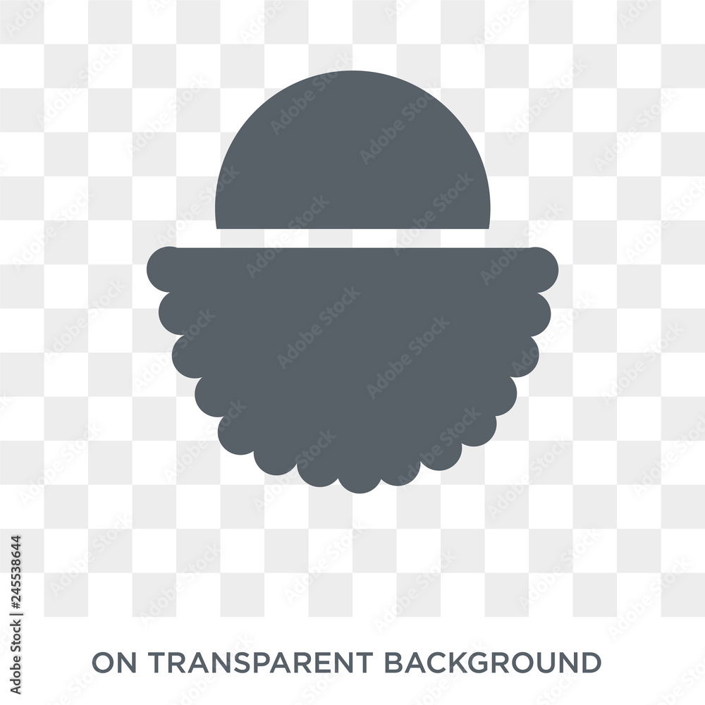 Poster lychee icon. lychee design concept from fruit and vegetables collection. simple element vector illus