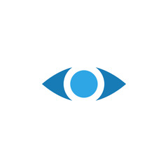 Eye icon graphic design template vector