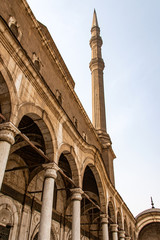 The great Muhammad Ali Alabaster Mosque Citadel of Cairo, Egypt