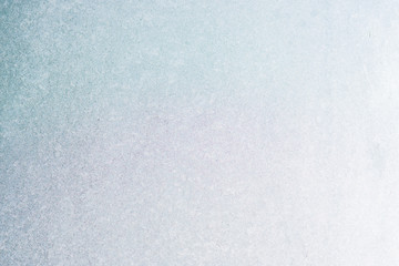 Beautiful winter ice, art texture on window, festive background