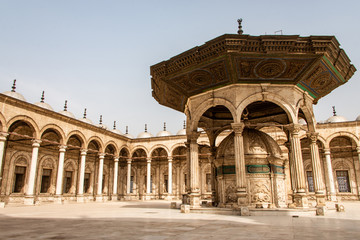 The great Muhammad Ali Alabaster Mosque Citadel of Cairo, Egypt