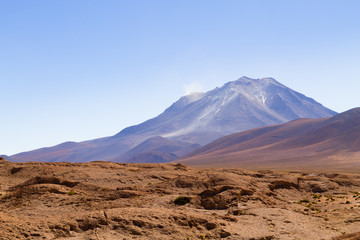 Bolivian mountains landscape,Bolivia