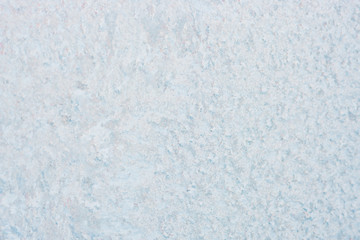 Ice background, frozen water with glass. Winter texture. Copy space