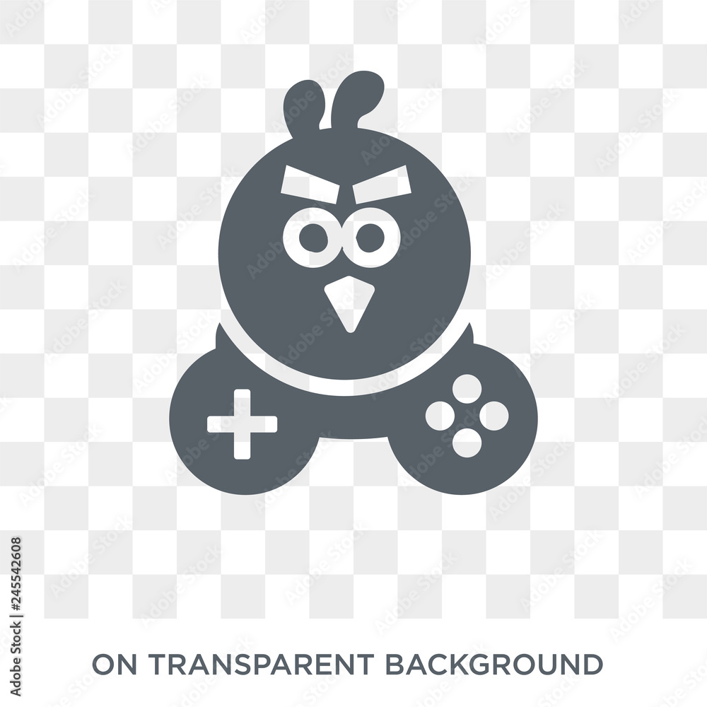 Poster video game icon. video game design concept from entertainment collection. simple element vector illu