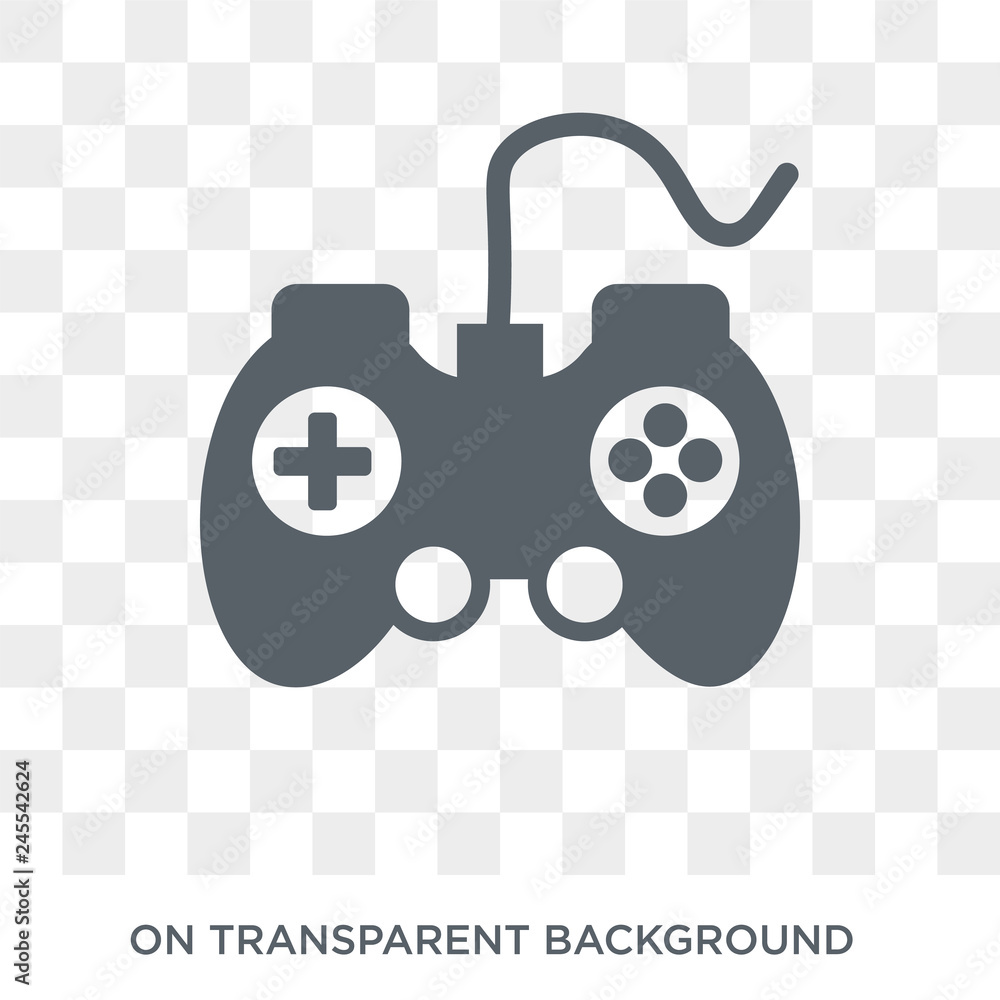 Poster video console icon. video console design concept from entertainment collection. simple element vecto