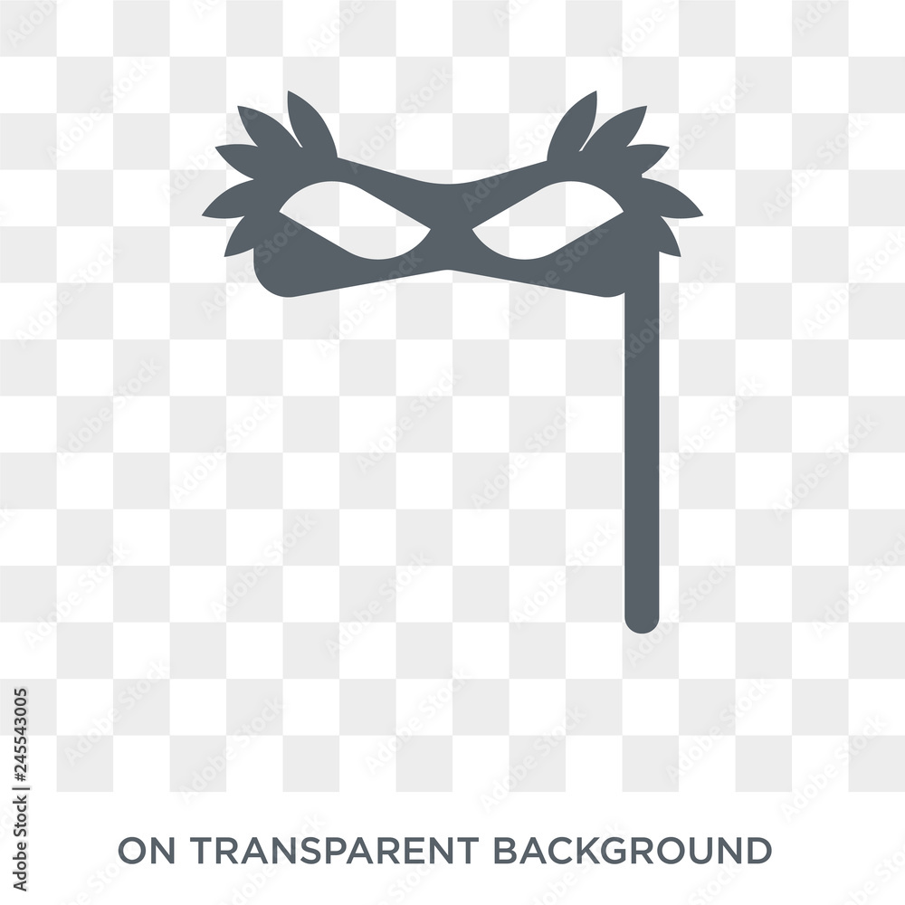 Poster masquerade icon. masquerade design concept from entertainment collection. simple element vector illu