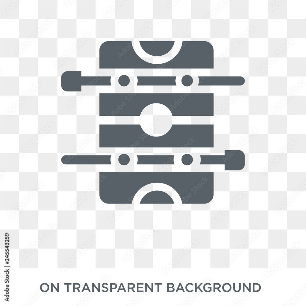 Poster foosball icon. foosball design concept from arcade collection. simple element vector illustration on