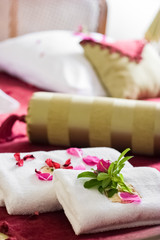 Honeymoon hotel suite